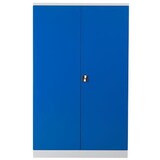 thumbnail of PROREGAL Stahlschrank BEE mit 5 lackierten Fachböden | HxBxT 195x120x60cm | Grau-Blau | Werkstattschrank Werkzeugschrank Aktenschrank Universalschrank