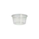 thumbnail of Starpak 1000 Dressingbecher, PP rund 80 ml Ø 7,1 cm · 3,5 cm transparent