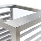 thumbnail of Maxima - Tafel voor combi-stoomoven 4/6/10x 1/1 GN met plank, voor zwenkdeuren, ergonomische hoogte