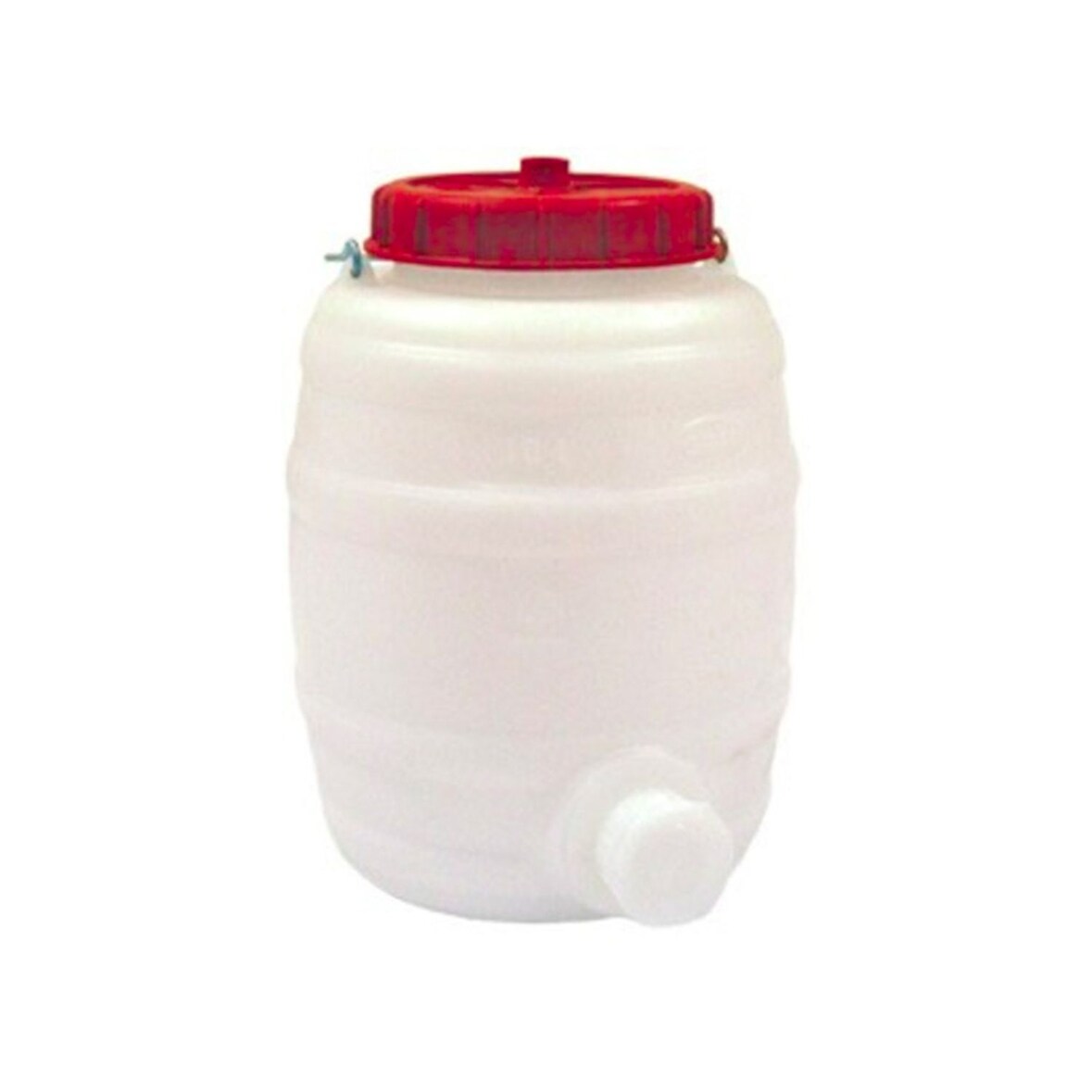 Getränkefass rund + Deckel + Zapfhahn 15 l