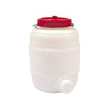 thumbnail of Getränkefass rund + Deckel + Zapfhahn 15 l