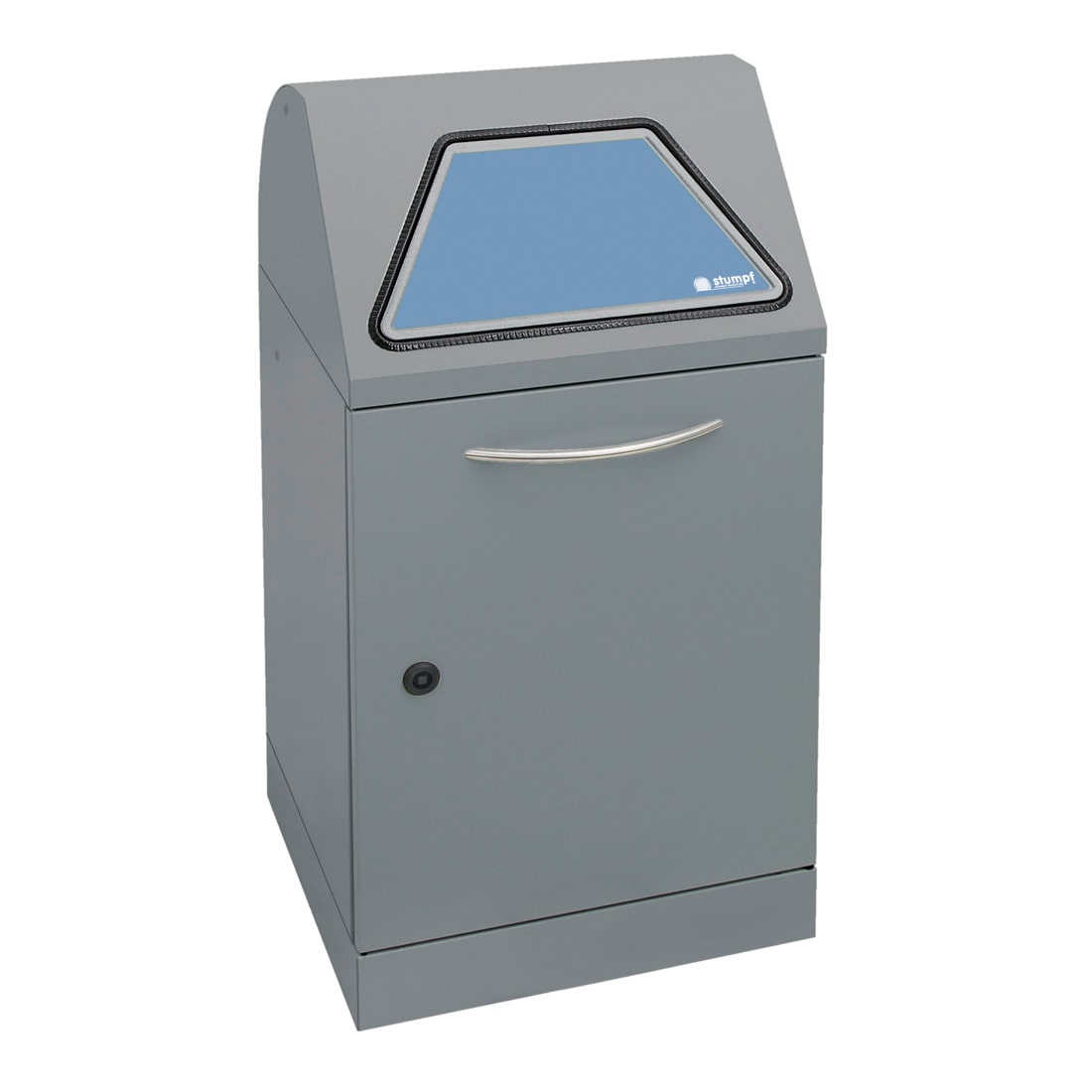 Abfalltrennung Modul-Vario 45, graualu-struktur, verz. Innenbehälter, 45 Liter