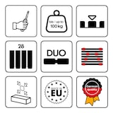 thumbnail of Supportho Lattenrost 140 x 200 cm mit verstellbarem Kopfteil