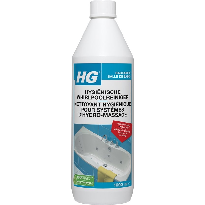 HG hygienische whirlpool reiniger 6x1000ml