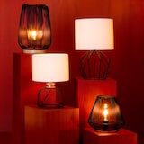 thumbnail of Atmosphera Noda schwarze Metalldrahtlampe