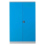 thumbnail of PROREGAL Stahlschrank BEE mit 6 verzinkten Fachböden | HxBxT 195x120x60cm | Grau-Hellblau | Werkstattschrank Werkzeugschrank Aktenschrank