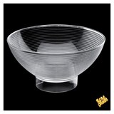 thumbnail of MONOUSO - Mehrweg Schüssel aus PS "Medium" Transparent 250ml Ø11cm (6 Stück)