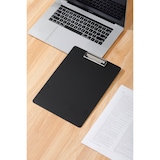 thumbnail of SIGMA  Cartellina per appunti, polistirolo,, 75 fogli, clip a molla, nero