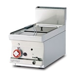 thumbnail of Friggitrice da banco a gas vasca 8 lt cm 22x27,5x22h cesto 20x24x9h misure cm 30 x 60 h28 modello F8T-63G