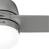 thumbnail of Outdoor Deckenventilator Seawave Silber mit Licht 132