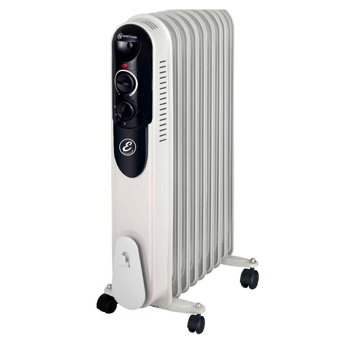 Radiatore Ad Olio Elettrico 2000W Con 9 Elementi Termostato Regolabile 3 Livelli di Potenza Silenzioso Basso Consumo Con Ruote fino a 60m² Bianco