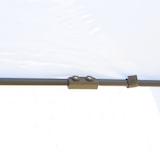thumbnail of Outsunny Pérgola Dobrável 4,05x3,4x2,85 m Pérgola de Jardim Hexagonal com 6 Mosquiteiras Amovíveis e Altura Ajustável Bege