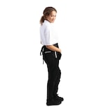 thumbnail of Weiße schwarze Limonadenschürze mit Taschen