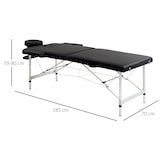 thumbnail of HOMCOM Lettino Massaggio Pieghevole Custodia Trasporto Inclusa