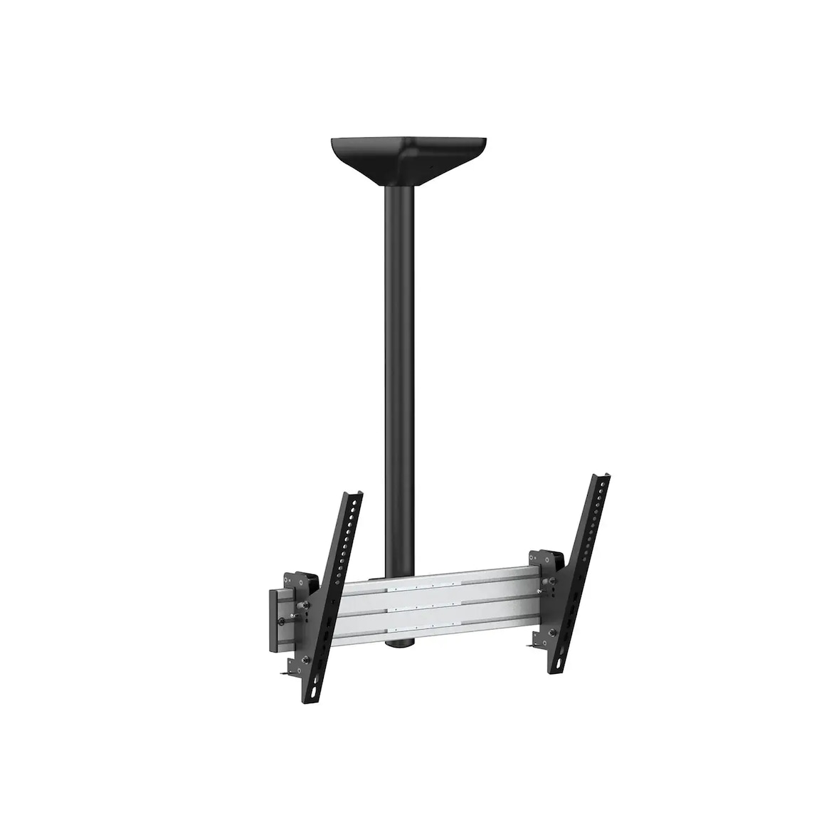 KIMEX - Suporte de teto basculante para 1 ecrã de TV 43''-55'' - Altura 100 cm