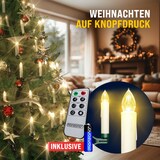 thumbnail of MONZANA® 20x LED Weihnachtsbaumkerzen Kabellos Fernbedienung Warmweiß Weihnachtskerzen Christbaumkerzen Tannenbaumkerzen