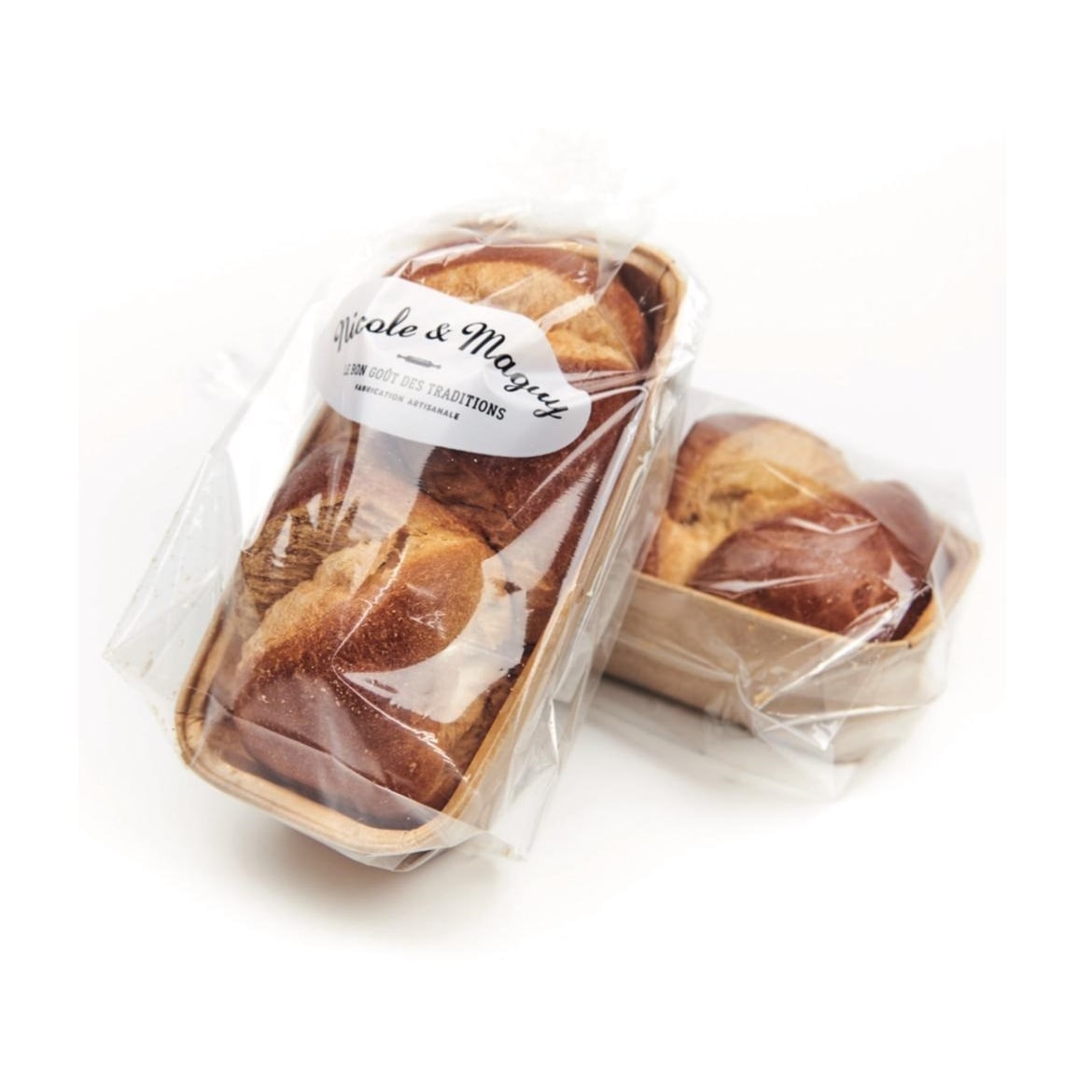 Pack de 9 brioches nature