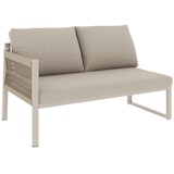 thumbnail of Merax Gartenlounge Set für 7-8 Personen, inkl. Tisch mit Holzoptik-Glasplatte, 2 Sesseln & 3 2-Sitzer-Sofas mit Seilgeflecht, Beige