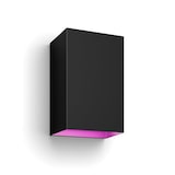 thumbnail of Philips Hue White & Col. Amb. Resonate Wandleu schwarz 1200lm/