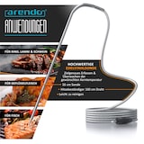 thumbnail of Arendo Grillthermometer digital Funk Kabellos - Fleischthermometer mit Edelstahlsonde - Kerntemperatur - Alarm - BBQ Steak Grill Meat Fleisch