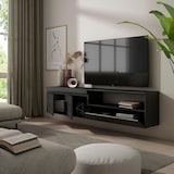 thumbnail of Mueble TV, Televisión, 200x35x45cm, Para TV hasta 80", Colgado, Suspendido, Negro _ 48_27
