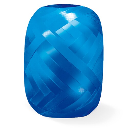 Geschenkband / Ringelband 20 m - blau