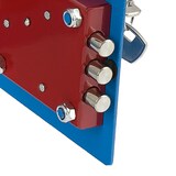 thumbnail of HMF 49216-05 Tresor mit Schlüssel, Möbeltresor klein, 23 x 17 x 17 cm, Blau