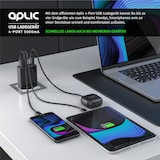 thumbnail of Aplic USB-Ladegerät 5000 mA, 4-Port Netzteil für Handy, Tablet uvm. 5000mA, 2,4A Max. je Port, 25W