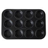 thumbnail of Dr. Oetker Bandeja Magdalenas 12 Cavidades Acero con Revestimiento Antiadherente Especial, Color Negro. 1