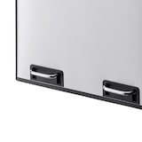 thumbnail of SVITA TM2X24 Mülleimer Papierkorb 48L Edelstahl Treteimer Abfalleimer Recycling