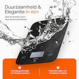 thumbnail of HGMD Digitale Keukenweegschaal - Tot 5kg - Glazen Weegschaal - Inclusief Batterij