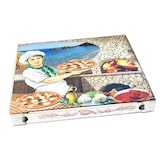 thumbnail of 100x Pizzakarton aus Mikrowellpappe mit neutralem Motiv 40 x 40 x 4 cm