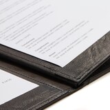 thumbnail of Served with Style - 78012 Black - Menukaart A5 met middenkaart