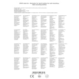 thumbnail of Halterung für Spirituosenflaschen zur Wandbefestigung - Wandhalterung Flaschen