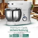 thumbnail of Emerio Küchenmaschine 5 L – 1000 W Küchenroboter – Food Processor – Küchenmixer mit Edelstahl-Rührschüssel – 6 Geschwindigkeitsstufen – KM-123117