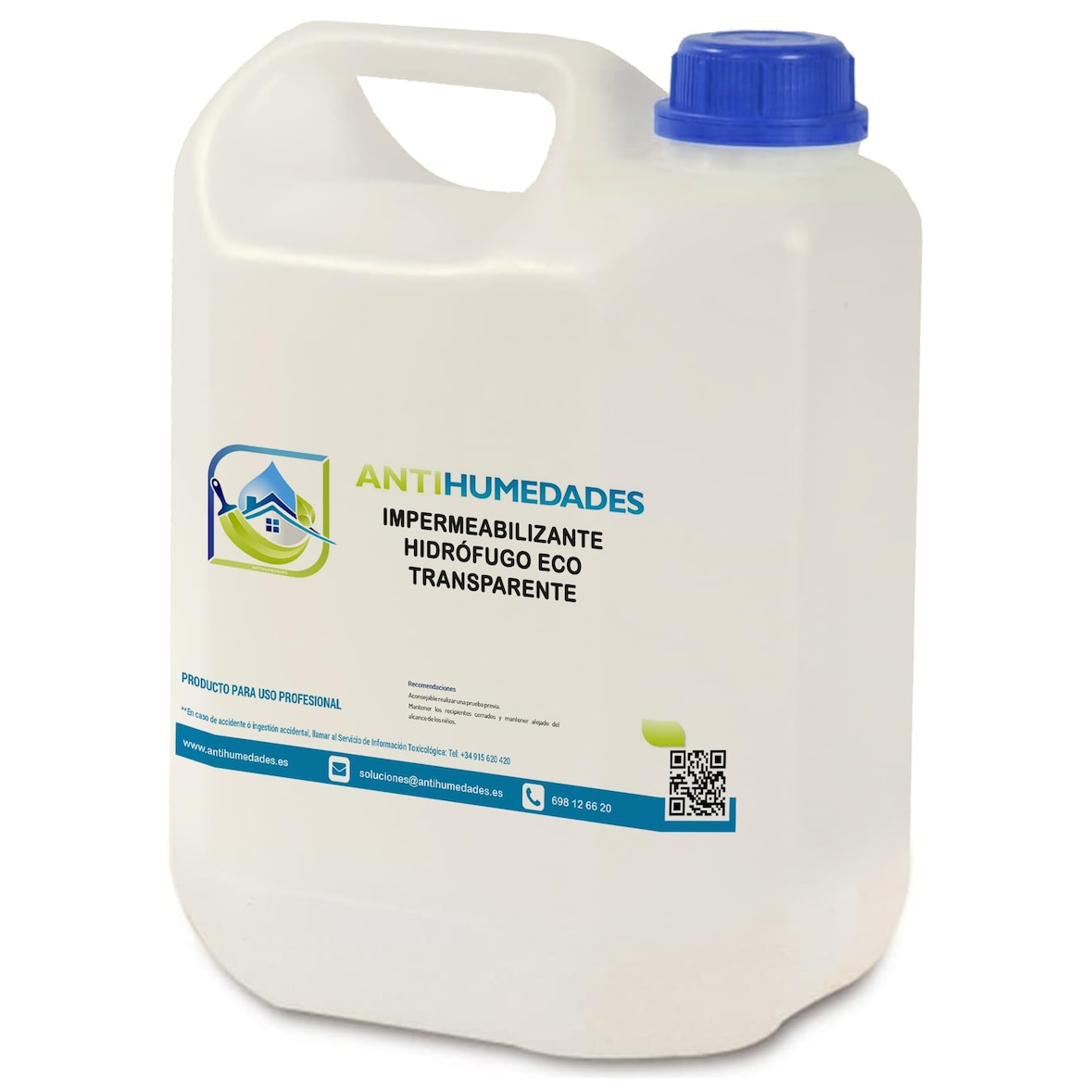 Impermeabilizzante Idrorepellente Invisibile (5l) - Idrorepellente e antimacchia, protegge facciate, terrazze, tetti, tegole…