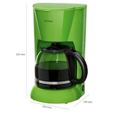 thumbnail of Cafetière 12-14 tasses 1,5L  KA183CB-Vert usage non-intensif Bomann