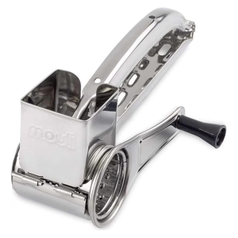 Moulinex grattugia formaggio manuale in acciaio inox vecchia produzione