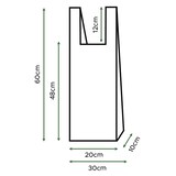 thumbnail of MONOUSO - Hemdchenbeutel Tasche Home Compost “Classic” 30x60cm 14µm (2.000 Stück)
