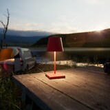 thumbnail of Nuindie mini LED Akku Tischleuchte feuerrot IP54