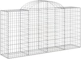 thumbnail of vidaXL Gabionen mit Hochbogen 30 Stk 200x50x100/120cm Verzinktes Eisen