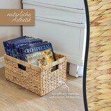 thumbnail of HMF Aufbewahrungskorb, Korb geflochten aus Wasserhyazinthe, 2er Set, passend für Billy, 35 x 25 x 20 cm