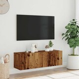thumbnail of vidaXL TV-Wandschrank Altholz-Optik 100x30x30 cm Holzwerkstoff