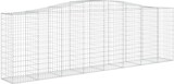 thumbnail of vidaXL Gabionen mit Hochbogen 5 Stk. 400x50x120/140cm Verzinktes Eisen