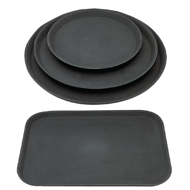Speciale aanbieding: Olympia Kristallon antislip serveerschalen van polypropyleen (12 stuks)