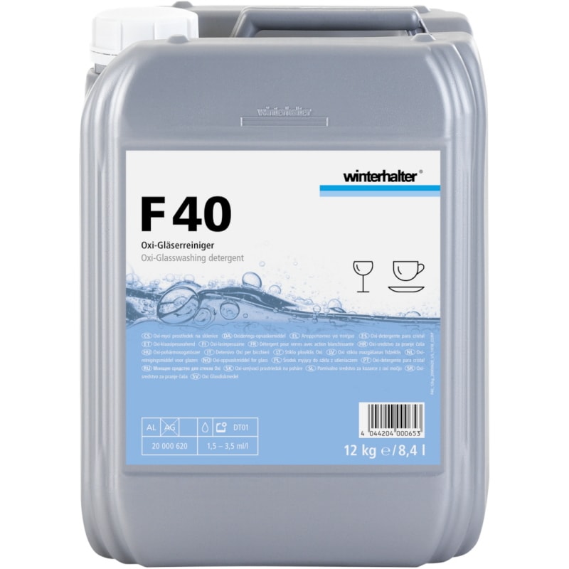 Winterhalter Gläserreiniger F40 12 kg