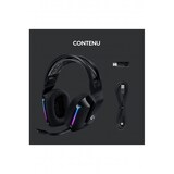 thumbnail of Casque Gaming Sans Fil Logitech Lightspeed Rvb G733 Noir