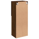 thumbnail of vidaXL TV-Schrank mit LED-Leuchten Braun Eichen-Optik 40,5x30x102 cm