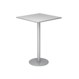 thumbnail of Hammerbacher-Stehtisch 80x80cm Grau/Silber-VSTH88/5/S