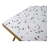 thumbnail of METRO PROFESSIONAL Outdoor Sofa Lounge-Set, 3-tlg., Stahl/Polyester, 2 Sessel, 1 Tisch, olive/gold